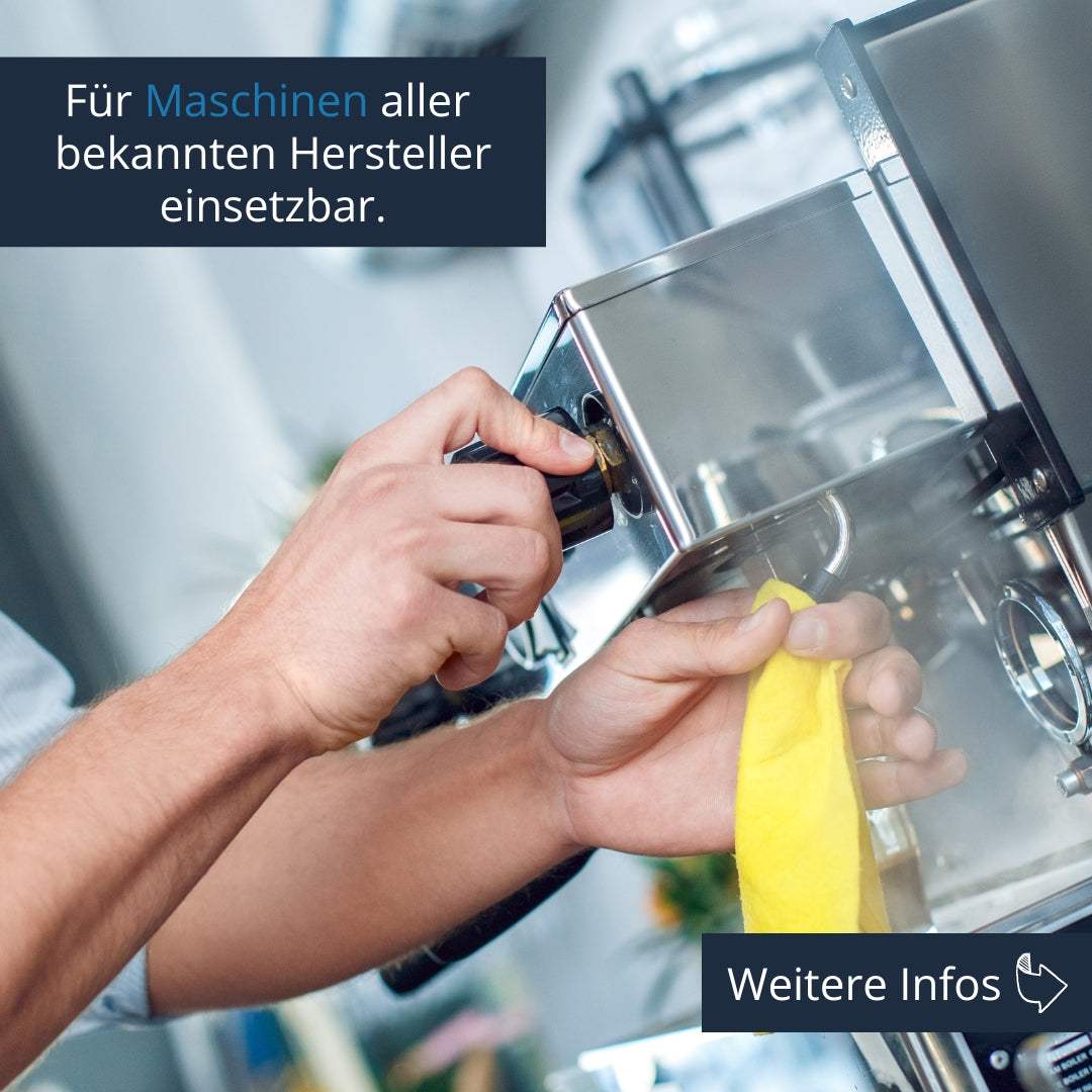 Milchsystemreiniger für Geräte aller bekannten Hersteller Anwendung