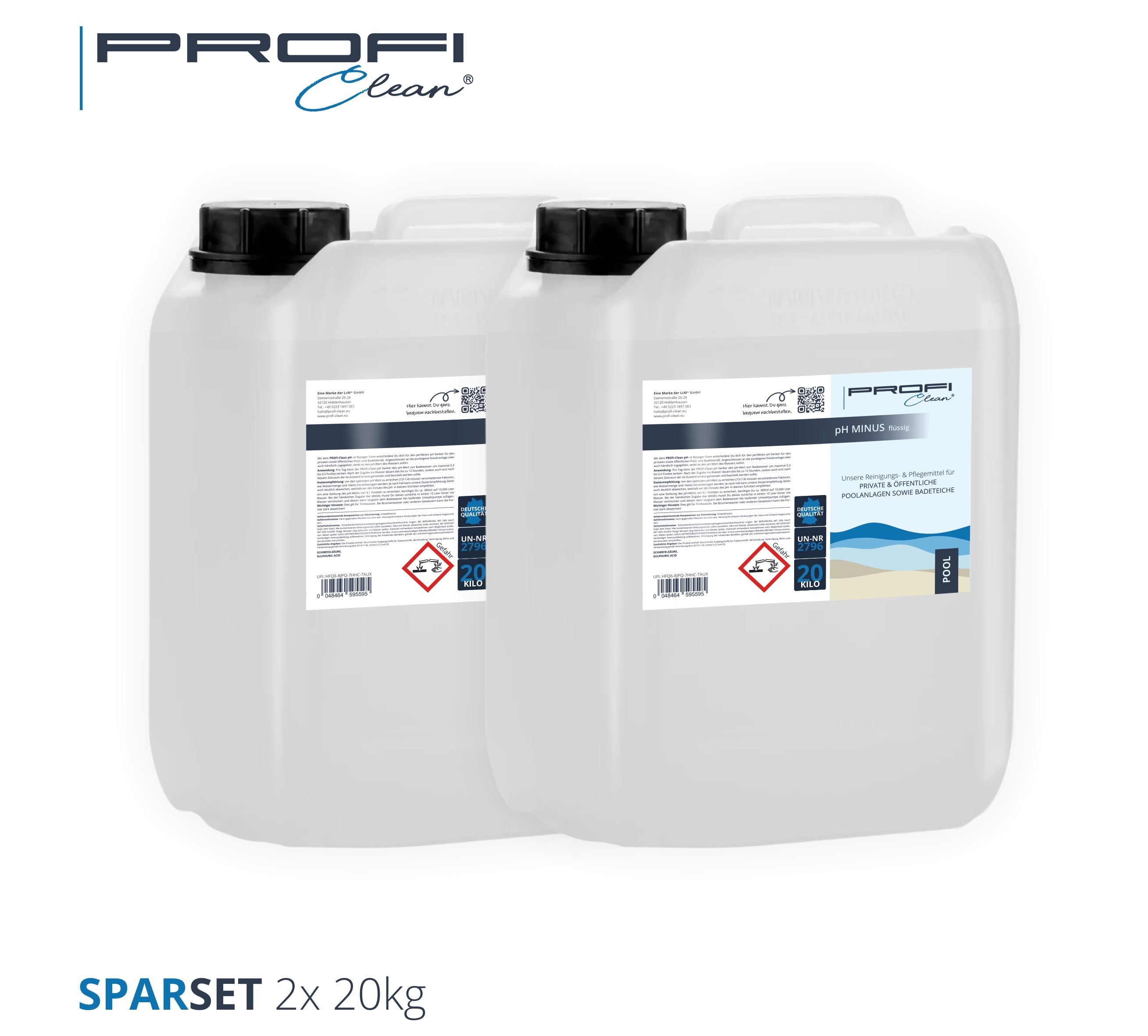 pH- flüssig pH Senker für Pool & andere Gewässer 2