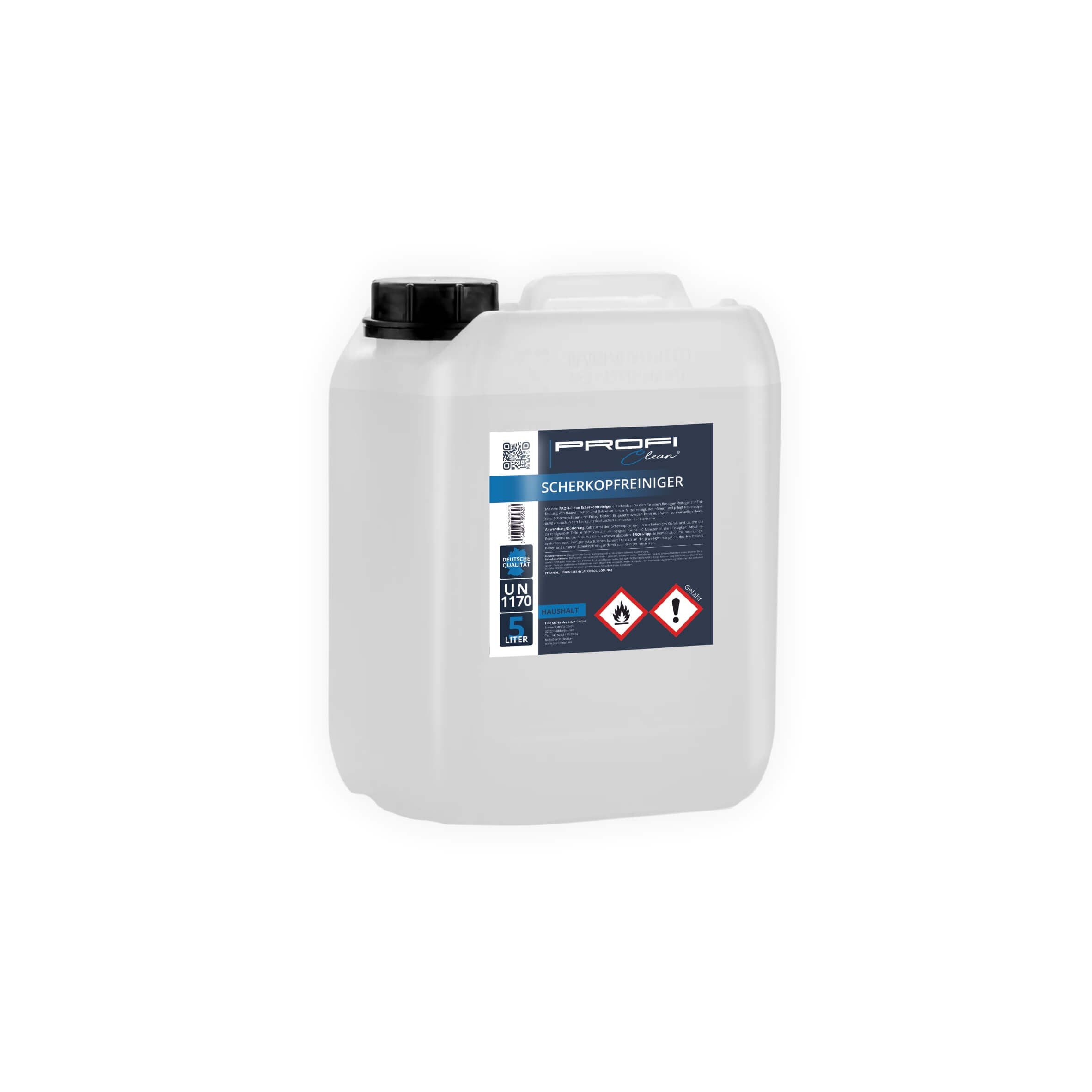 Scherkopfreiniger für Reinigungskartuschen Nachfüller 5 Liter Kanister