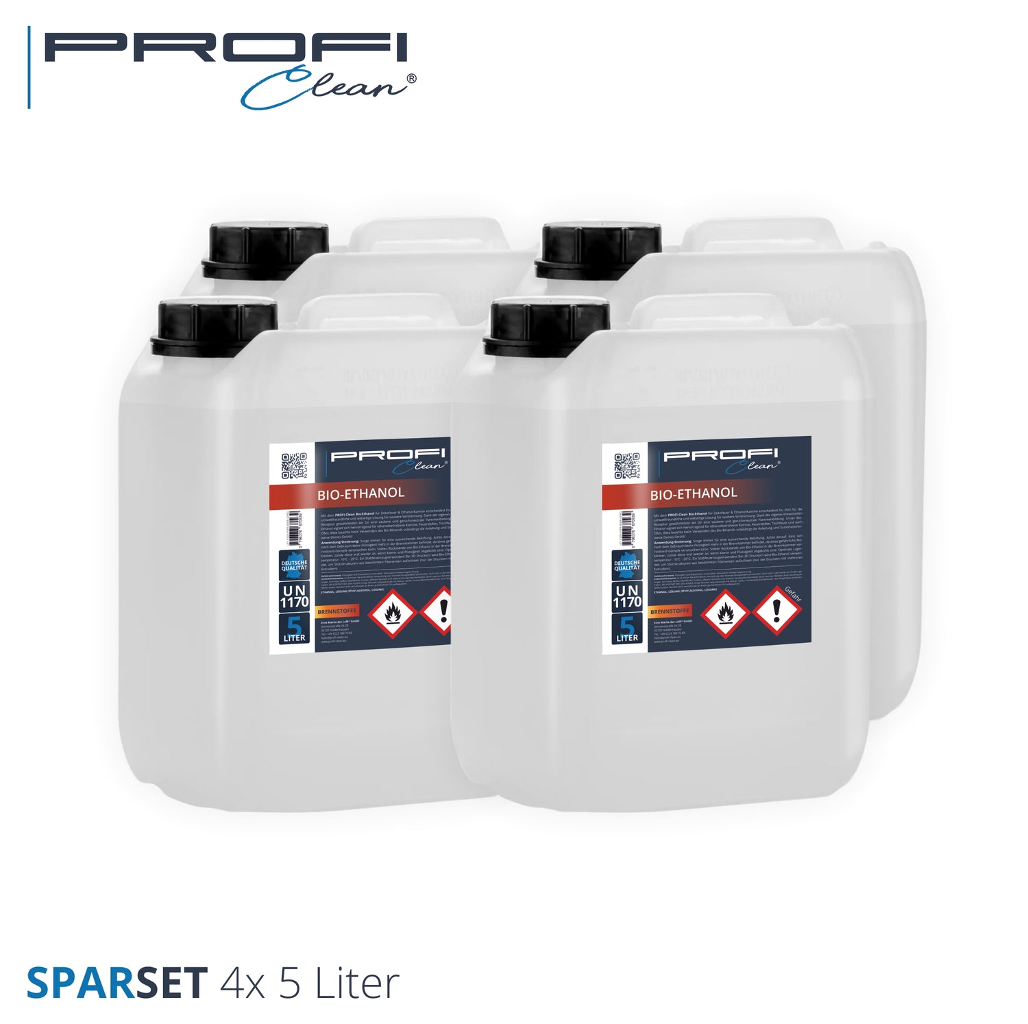 Bio-Ethanol 96,6% Brennflüssigkeit