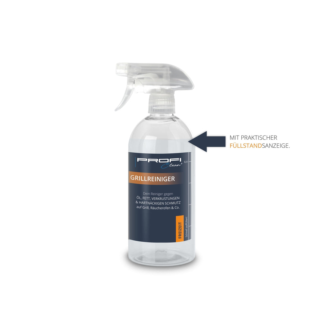 Grillreiniger Spray gebrauchsfertig kraftvoll Sprühflasche