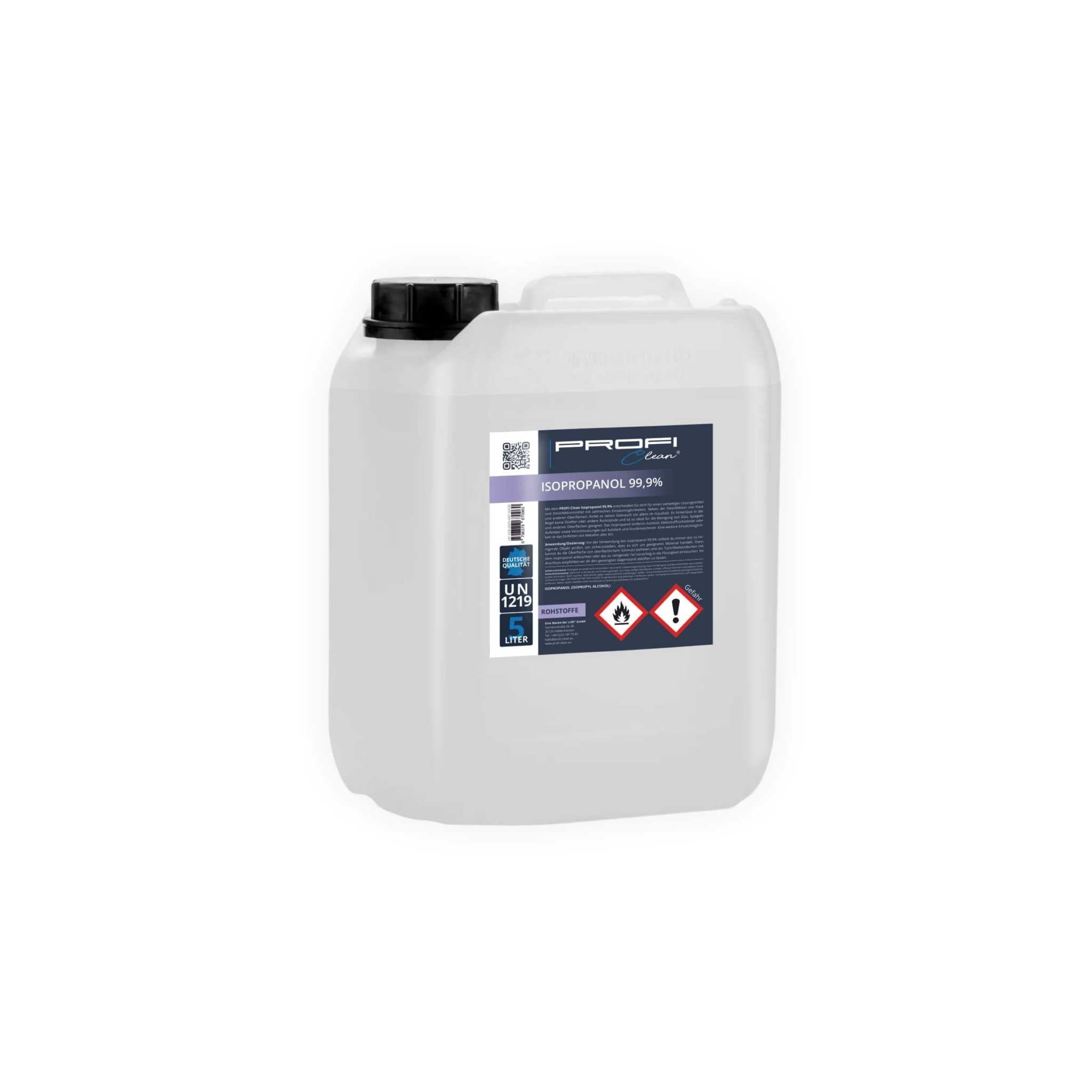 Isopropanol 99,9% Isopropylalkohol Alkoholreiniger Kanister