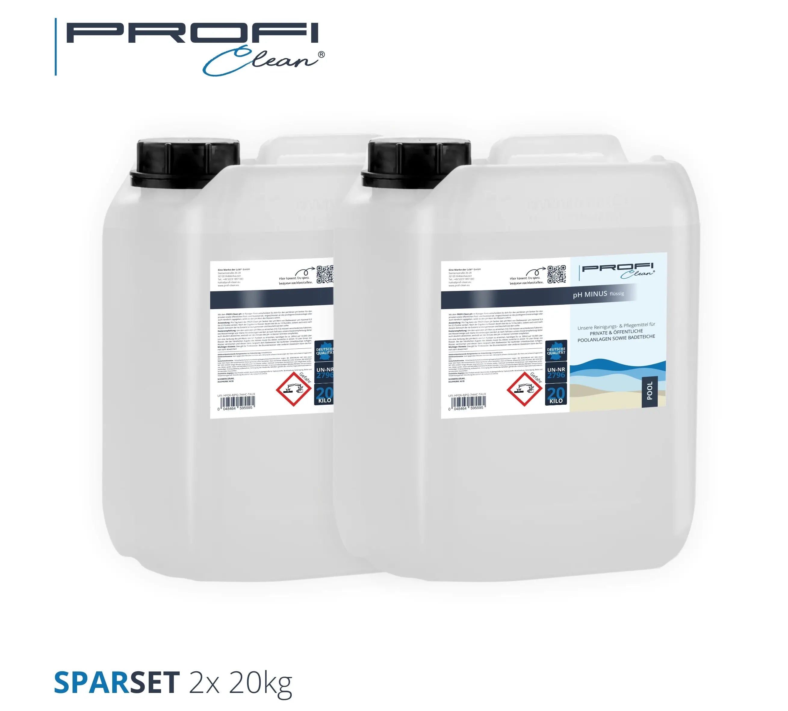 pH- flüssig pH Senker für Pool & andere Gewässer 2