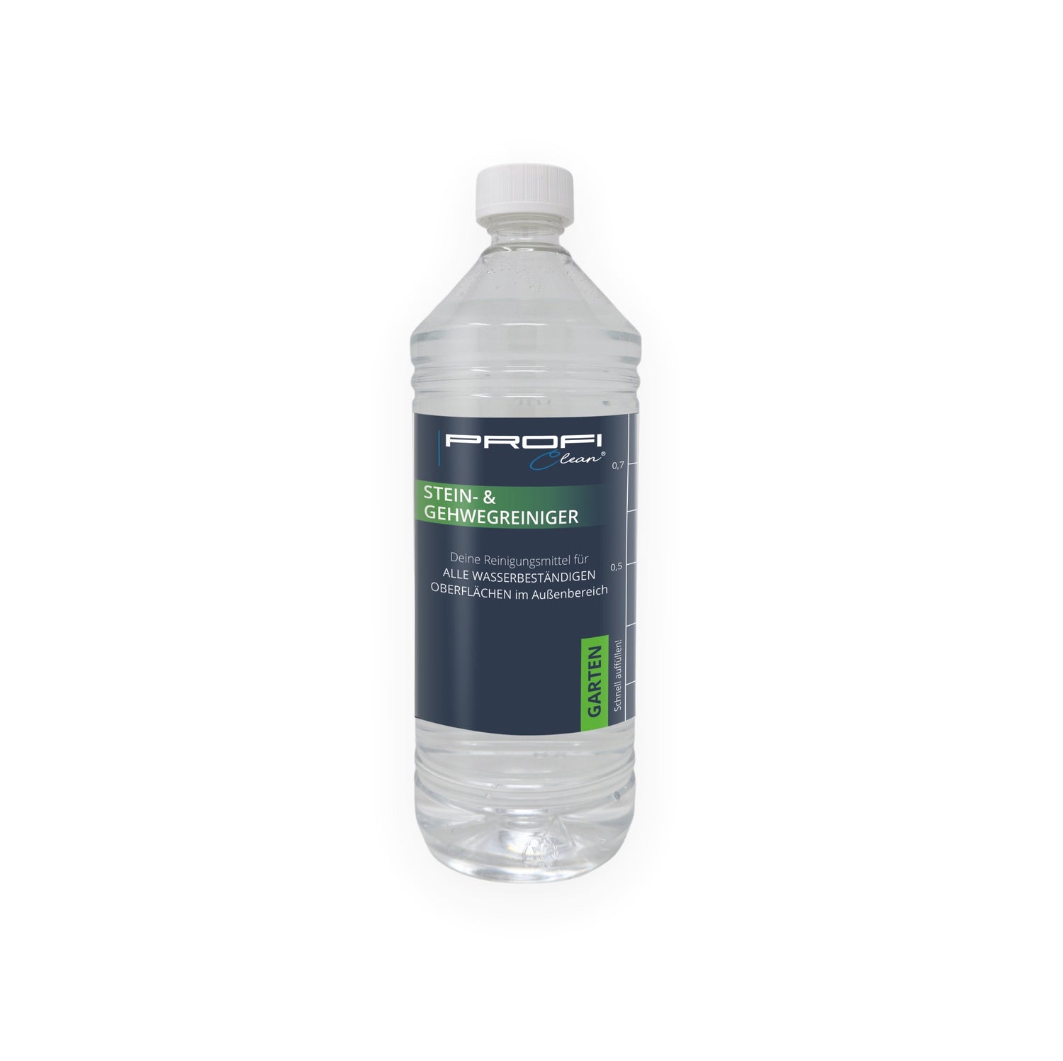 Gehwegreiniger Intensivreinigungsmittel für Außenanlagen 1 Liter Flasche