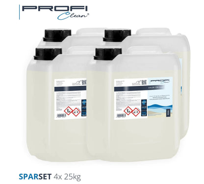Chlorreiniger 13 % – Effektive Desinfektion Poolreinigung &amp; Schimmelentfernung - 4 x 25 kg