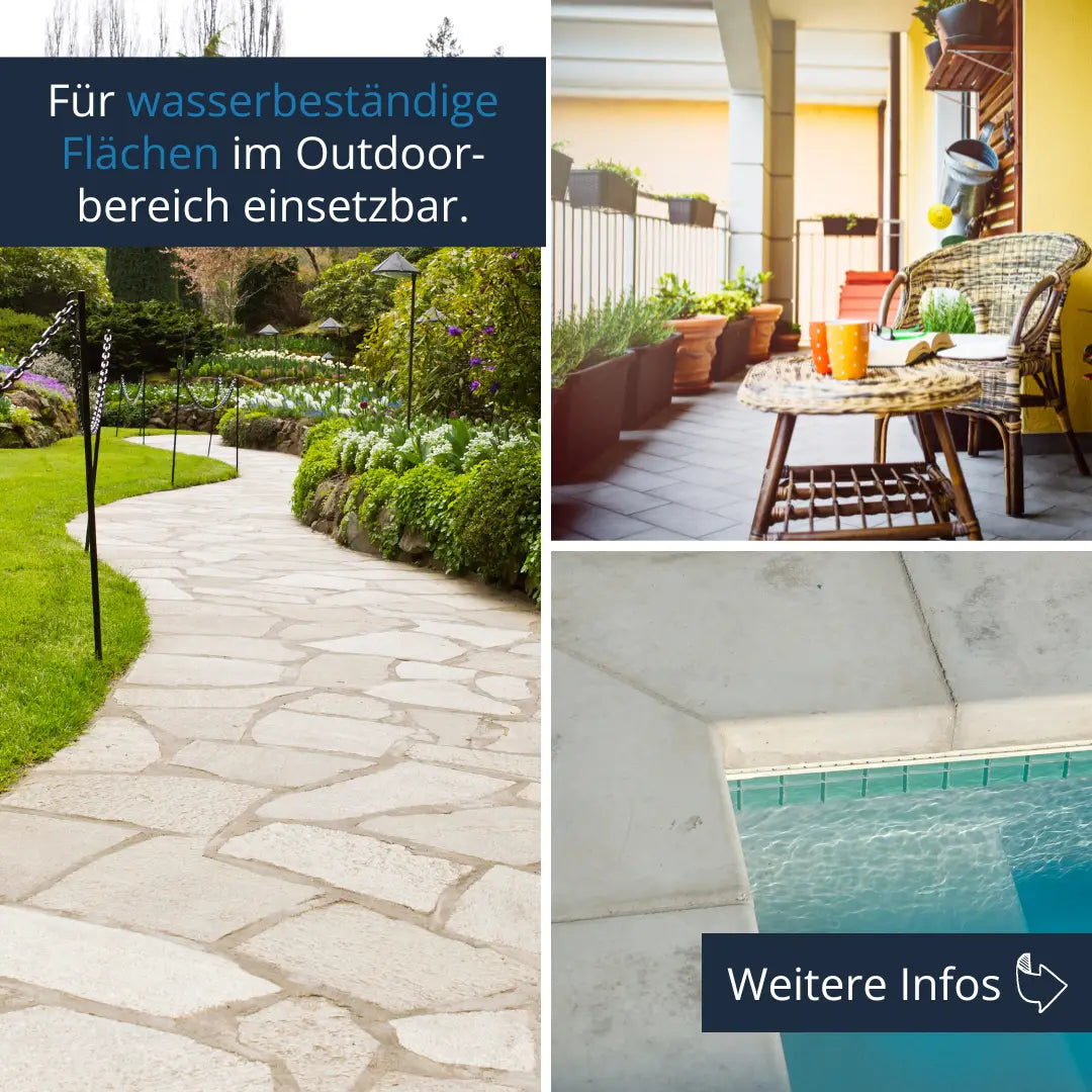 Gehwegreiniger Intensivreinigungsmittel für Außenanlagen Anwendung