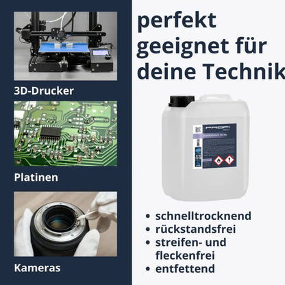 Isopropanol 99,9% Isopropylalkohol Alkoholreiniger