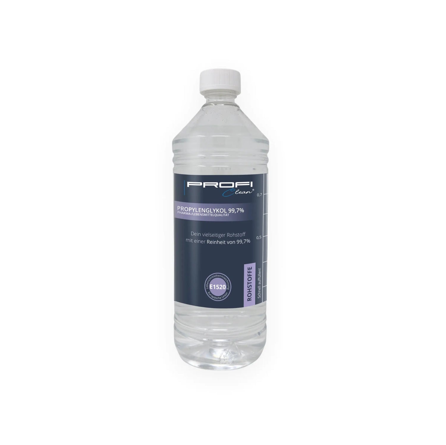 Propylenglykol 99,7% PG E1520 Pharma-/Lebensmittelqualität - 1 Liter